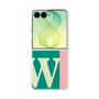 クリアケース［ オリジナル - initial color line - W green ］