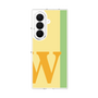 クリアケース［ オリジナル - initial color line - W yellow ］