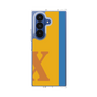 クリアケース［ オリジナル - initial color line - X orange ］