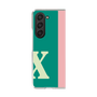 クリアケース［ オリジナル - initial color line - X green ］