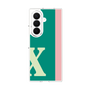 クリアケース［ オリジナル - initial color line - X green ］