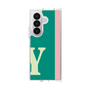 クリアケース［ オリジナル - initial color line - Y green ］