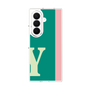 クリアケース［ オリジナル - initial color line - Y green ］