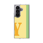 クリアケース［ オリジナル - initial color line - Y yellow ］