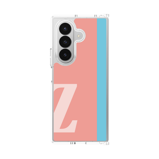 クリアケース［ オリジナル - initial color line - Z pink ］