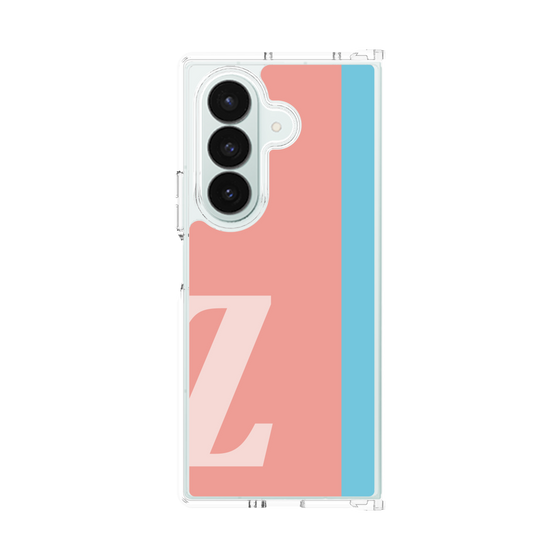 クリアケース［ オリジナル - initial color line - Z pink ］