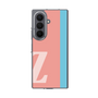クリアケース［ オリジナル - initial color line - Z pink ］