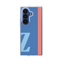 クリアケース［ オリジナル - initial color line - Z blue ］