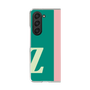 クリアケース［ オリジナル - initial color line - Z green ］