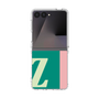 クリアケース［ オリジナル - initial color line - Z green ］