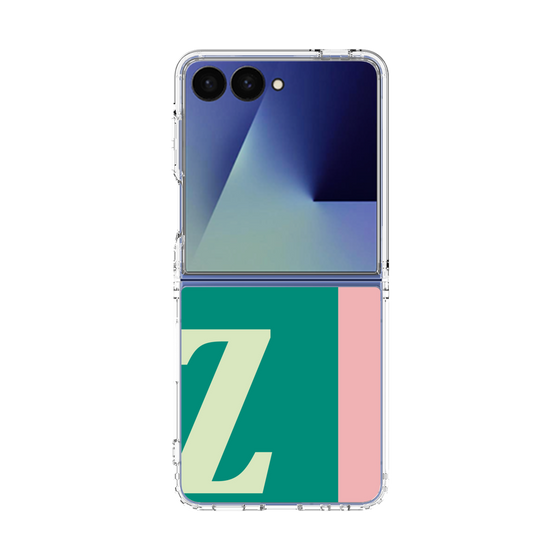 クリアケース［ オリジナル - initial color line - Z green ］
