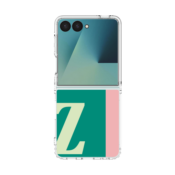 クリアケース［ オリジナル - initial color line - Z green ］