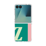 クリアケース［ オリジナル - initial color line - Z green ］