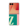 クリアケース［ オリジナル - initial color line - Z green ］