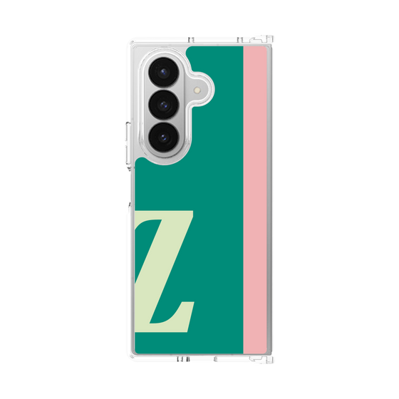 クリアケース［ オリジナル - initial color line - Z green ］