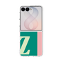 クリアケース［ オリジナル - initial color line - Z green ］