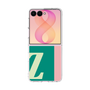 クリアケース［ オリジナル - initial color line - Z green ］