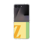 クリアケース［ オリジナル - initial color line - Z yellow ］