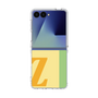 クリアケース［ オリジナル - initial color line - Z yellow ］