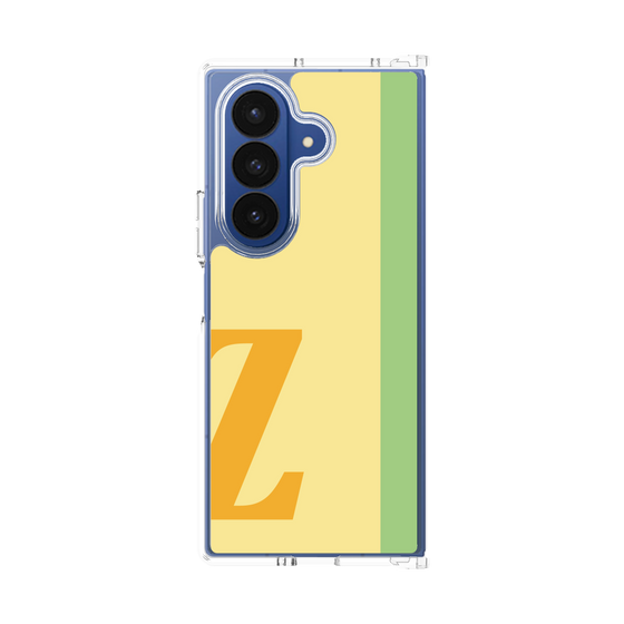 クリアケース［ オリジナル - initial color line - Z yellow ］
