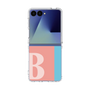クリアケース［ オリジナル - initial color line - B pink ］
