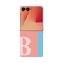 クリアケース［ オリジナル - initial color line - B pink ］