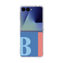 クリアケース［ オリジナル - initial color line - B blue ］
