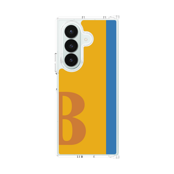 クリアケース［ オリジナル - initial color line - B orange ］