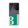 クリアケース［ オリジナル - initial color line - B green ］