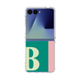 クリアケース［ オリジナル - initial color line - B green ］