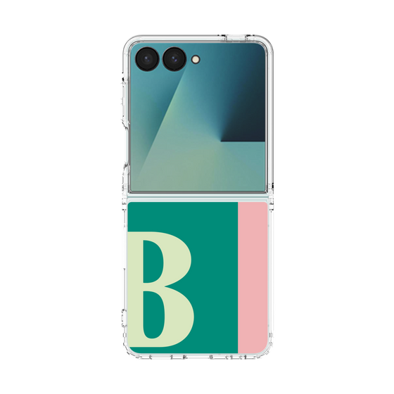 クリアケース［ オリジナル - initial color line - B green ］