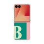 クリアケース［ オリジナル - initial color line - B green ］