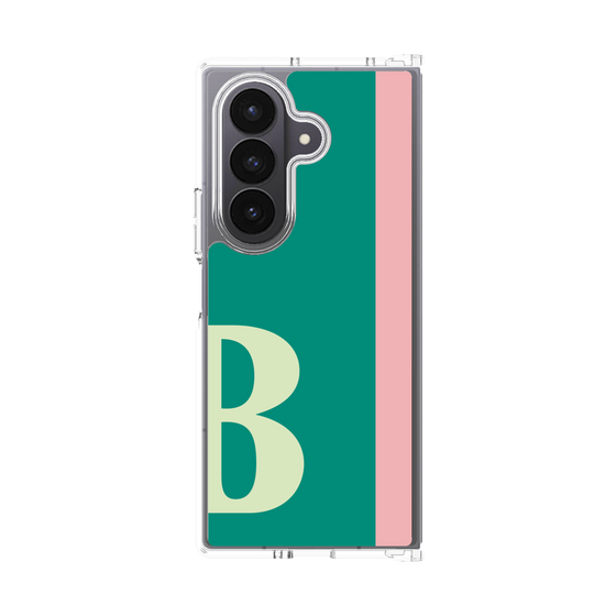 クリアケース［ オリジナル - initial color line - B green ］