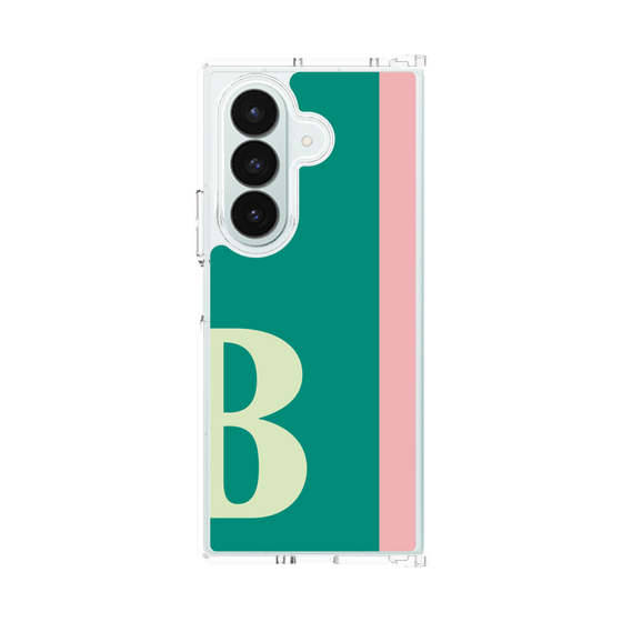 クリアケース［ オリジナル - initial color line - B green ］