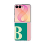 クリアケース［ オリジナル - initial color line - B green ］