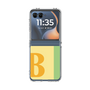 クリアケース［ オリジナル - initial color line - B yellow ］