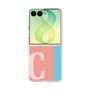 クリアケース［ オリジナル - initial color line - C pink ］