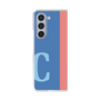 クリアケース［ オリジナル - initial color line - C blue ］