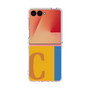クリアケース［ オリジナル - initial color line - C orange ］