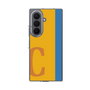 クリアケース［ オリジナル - initial color line - C orange ］
