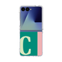 クリアケース［ オリジナル - initial color line - C green ］