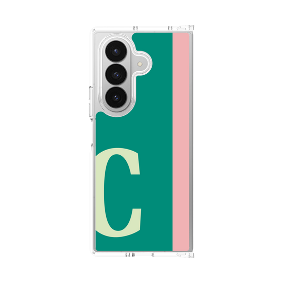 クリアケース［ オリジナル - initial color line - C green ］