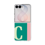 クリアケース［ オリジナル - initial color line - C green ］