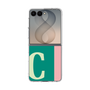 クリアケース［ オリジナル - initial color line - C green ］
