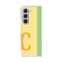クリアケース［ オリジナル - initial color line - C yellow ］