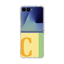 クリアケース［ オリジナル - initial color line - C yellow ］