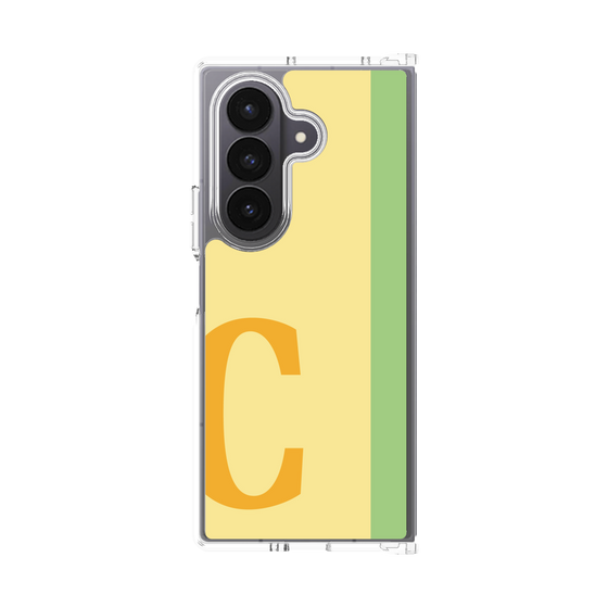 クリアケース［ オリジナル - initial color line - C yellow ］