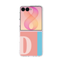 クリアケース［ オリジナル - initial color line - D pink ］