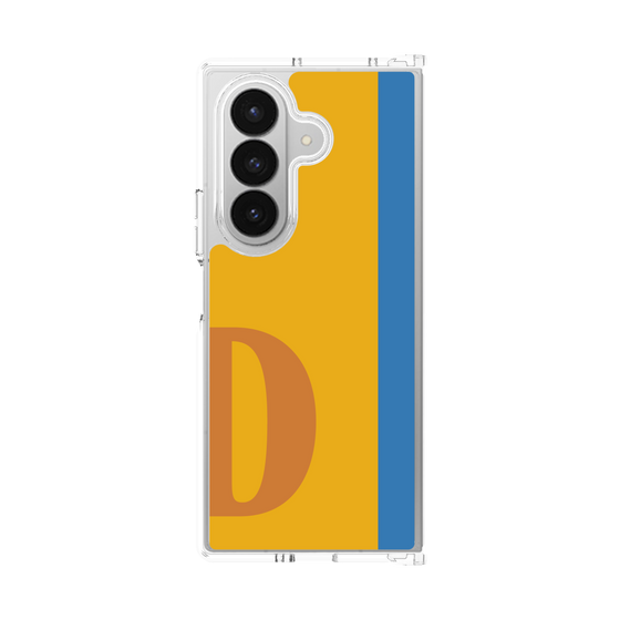 クリアケース［ オリジナル - initial color line - D orange ］