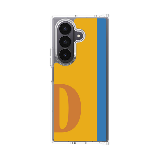 クリアケース［ オリジナル - initial color line - D orange ］